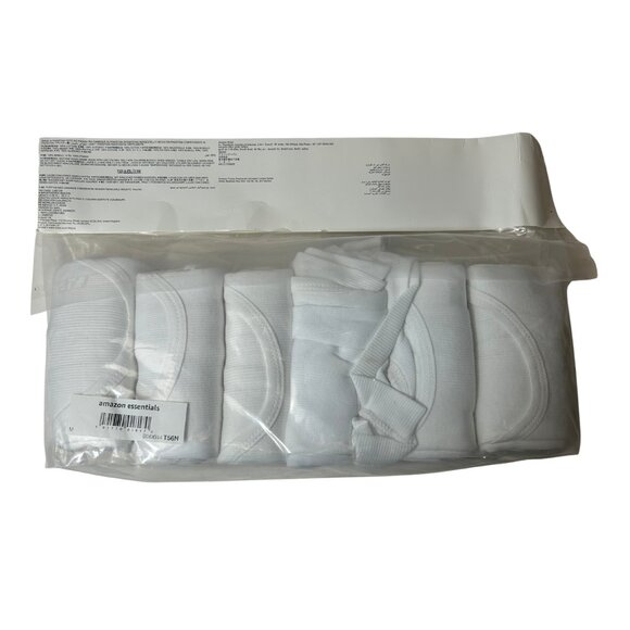 Amazon Essentials Men’s 6-Pack Tank Undershirts – Size M - Picture 3 of 3